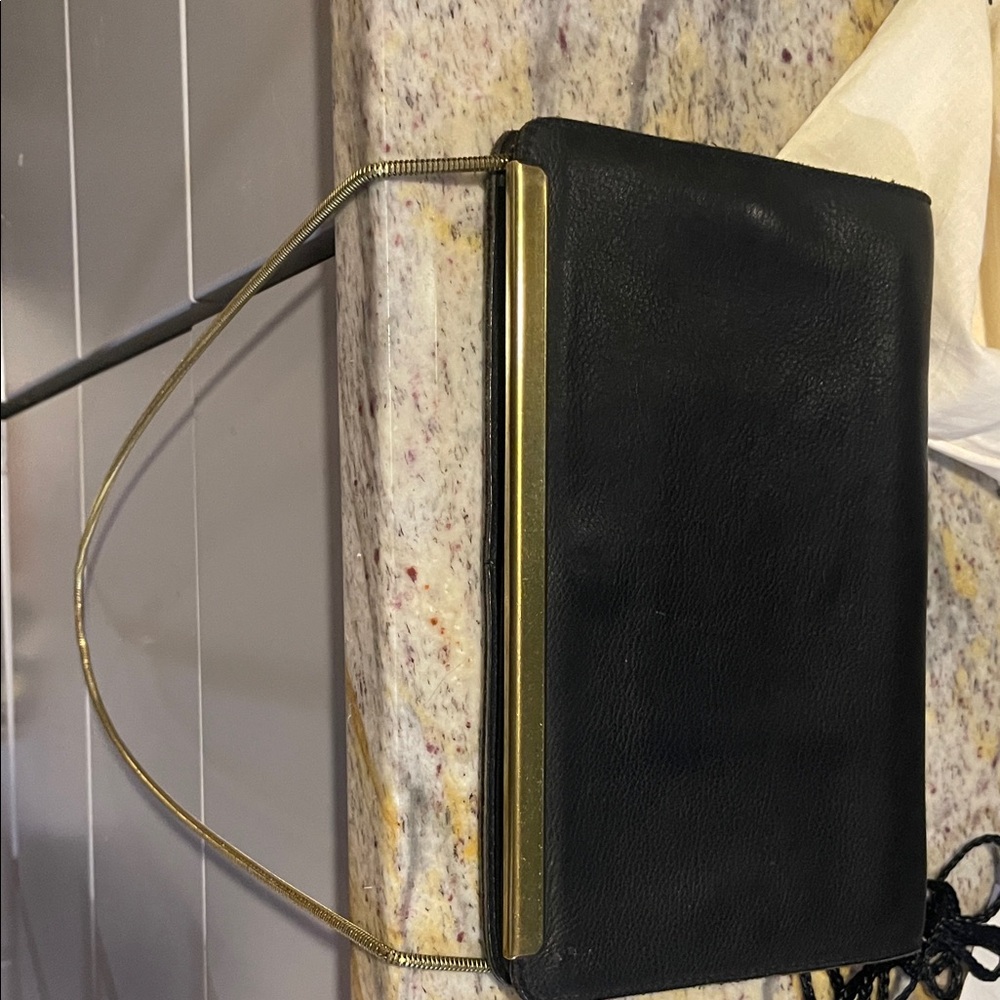 Madewell Midnight Leather Crossbody Bag